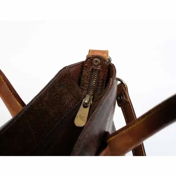 90's Etro Milano Paisley Doctor Boston Bag